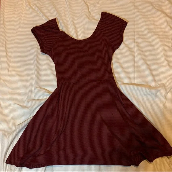 la hearts brown dress Pacsun LA Hearts Brown Mini Dress